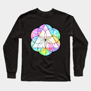 Dimensional Cube Long Sleeve T-Shirt